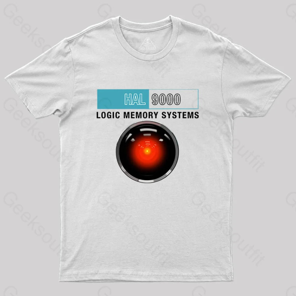 Hal 9000 T-Shirt White / S