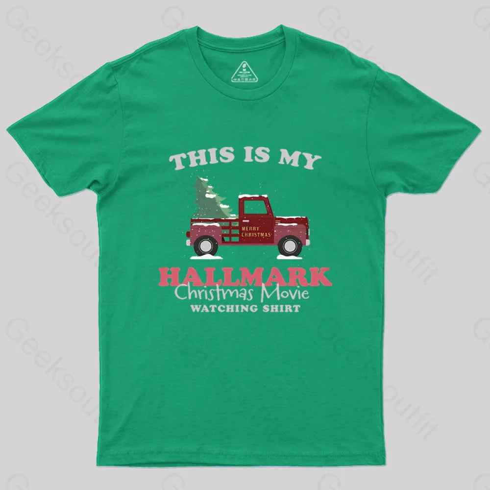 Hallmark Christmas Geek T-Shirt Green / S