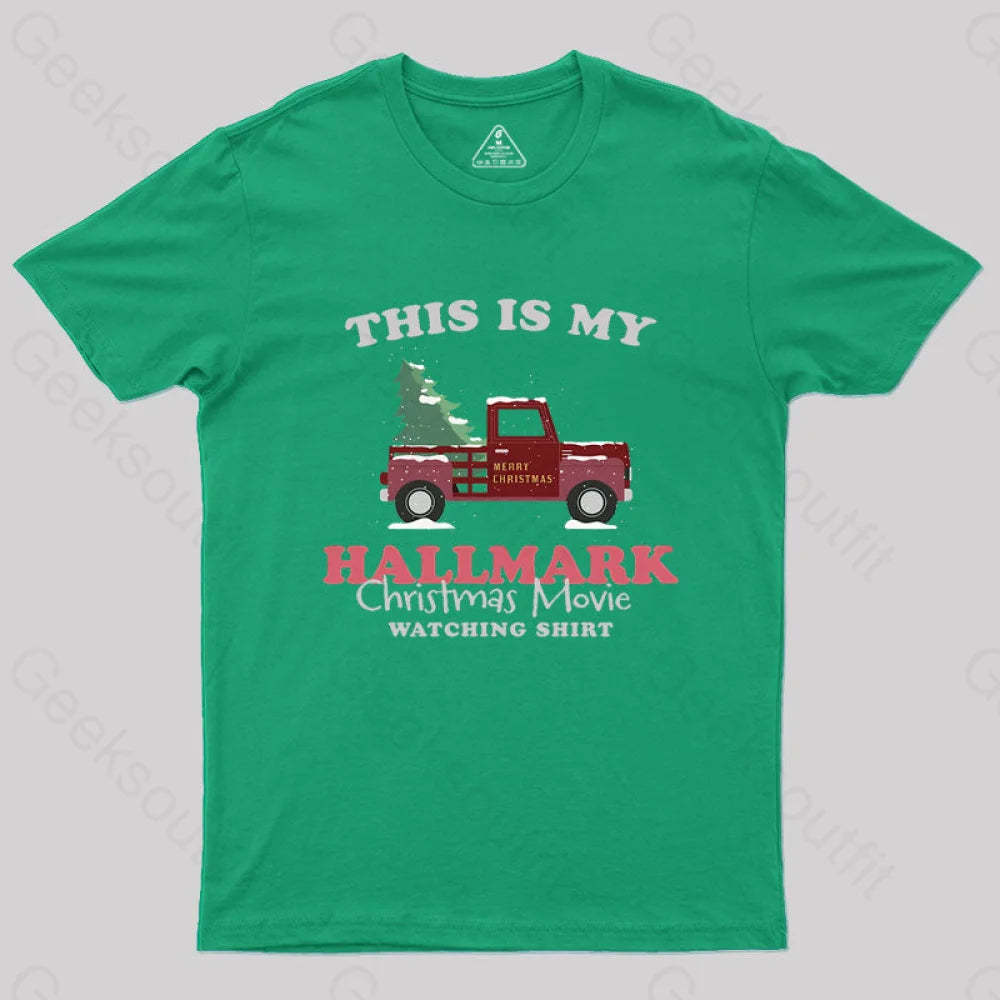 Hallmark Christmas Geek T-Shirt Green / S