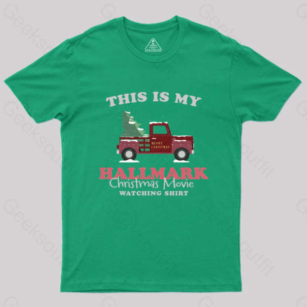 Hallmark Christmas Geek T-Shirt Green / S