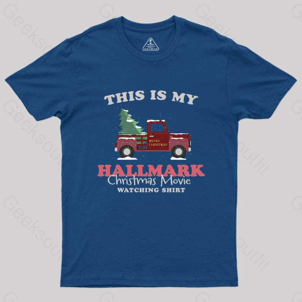Hallmark Christmas Geek T-Shirt Navy / S