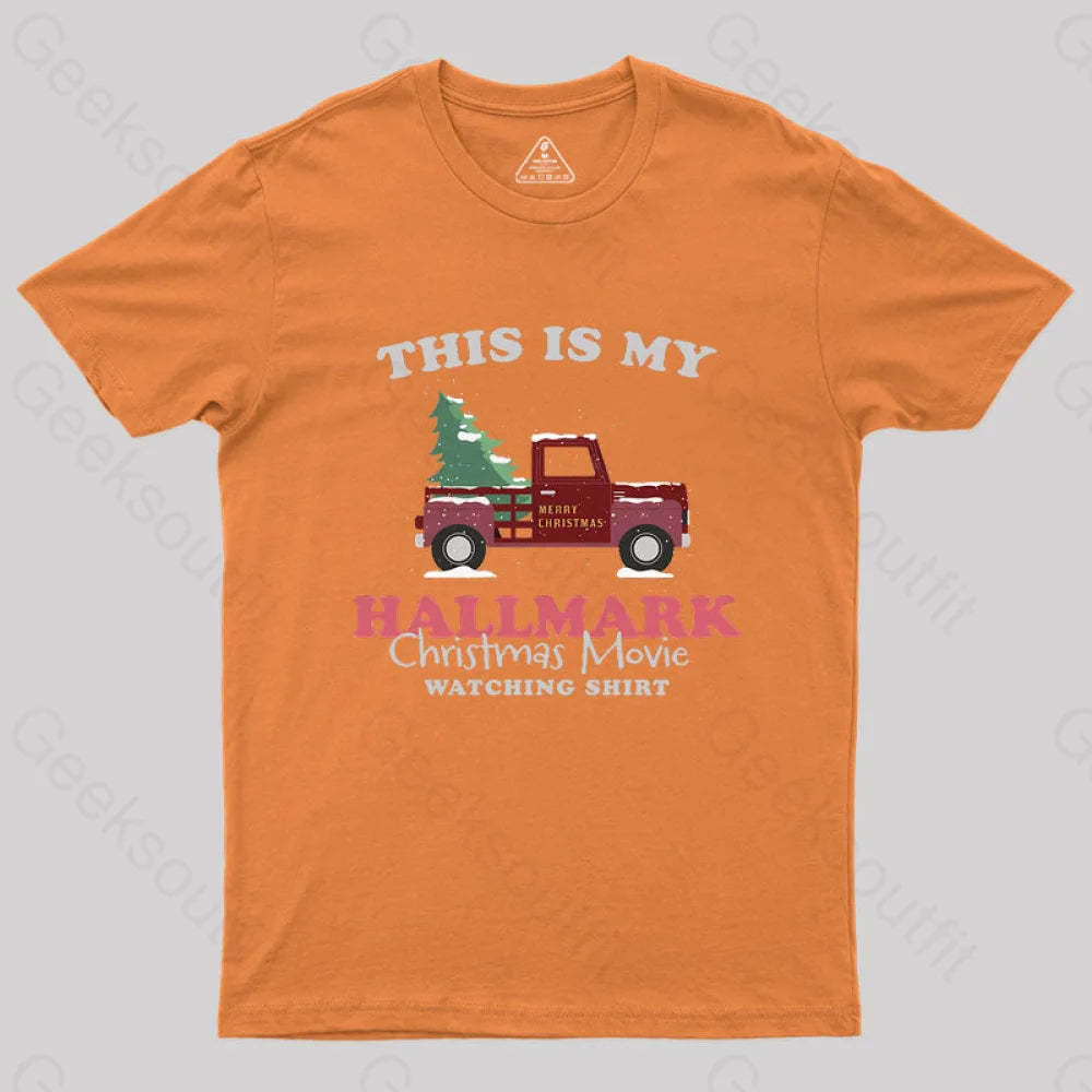 Hallmark Christmas Geek T-Shirt Orange / S