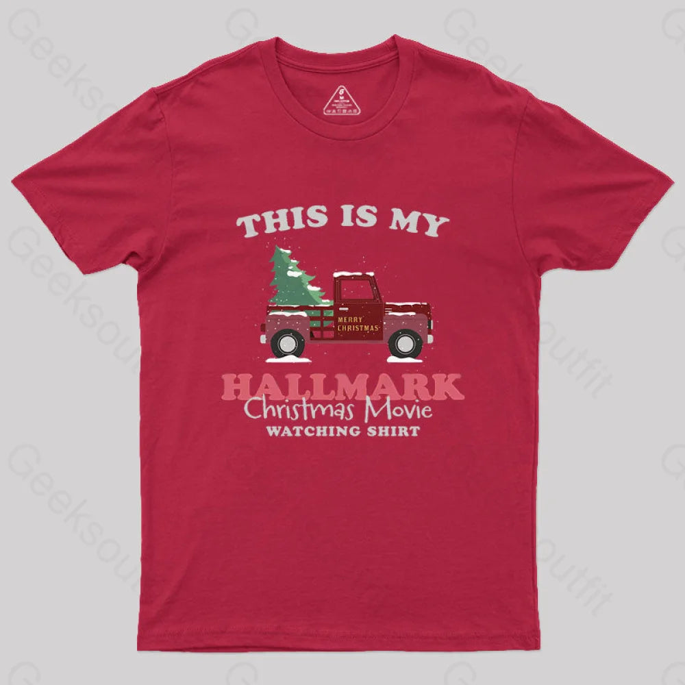 Hallmark Christmas Geek T-Shirt Red / S