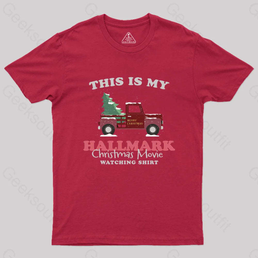 Hallmark Christmas Geek T-Shirt Red / S