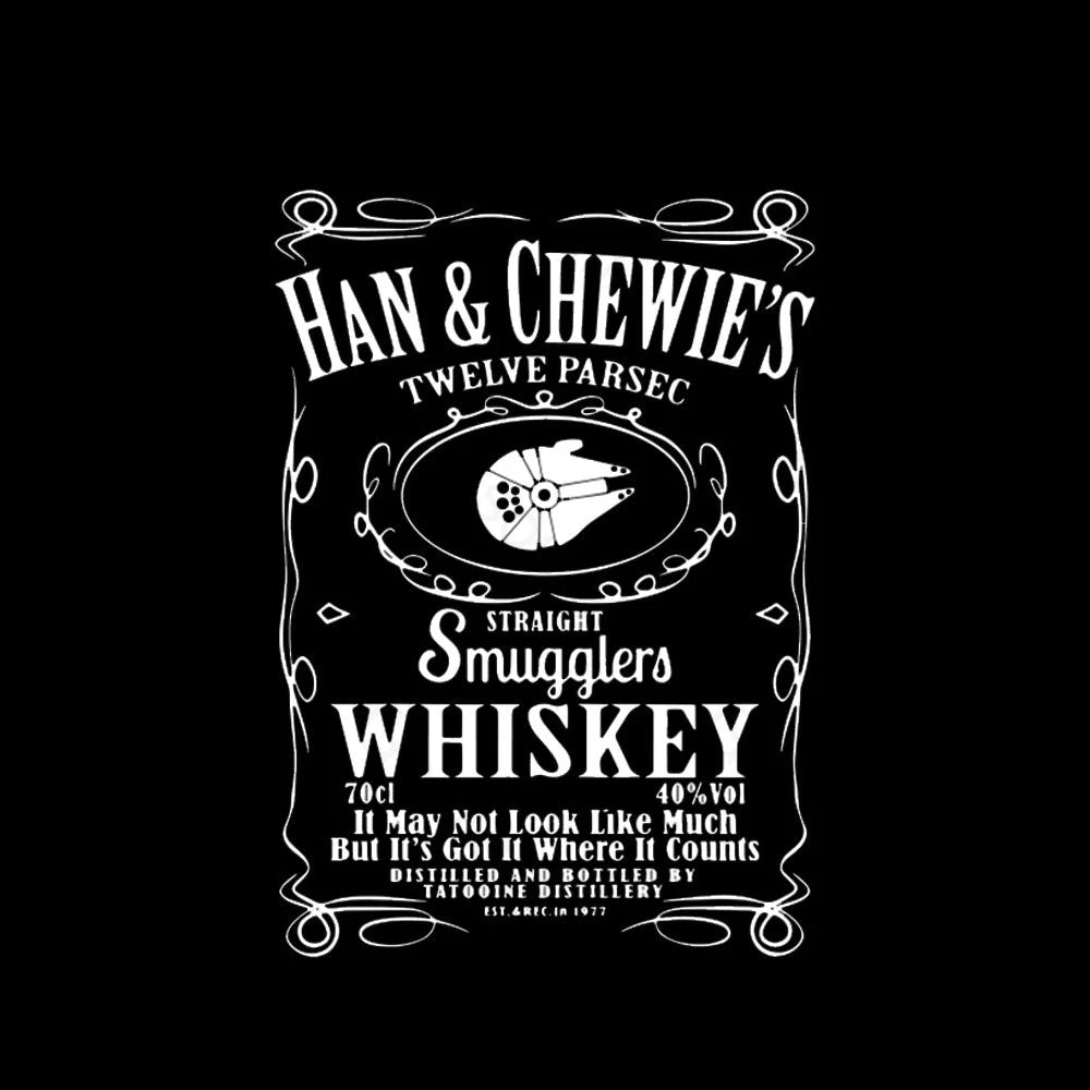 Han&Chewie¡¯s Twelve Parsec Whiskey Geek T-Shirt