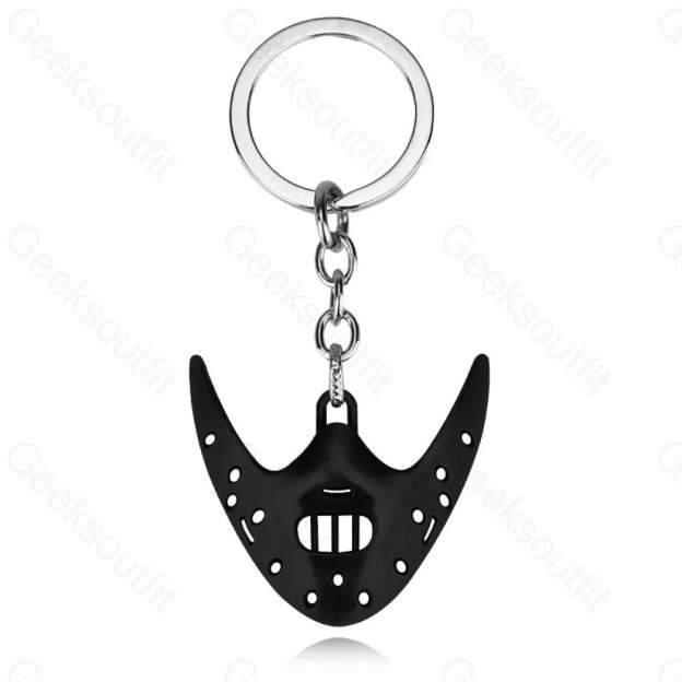 Hannibal Mask Keychain K139Black