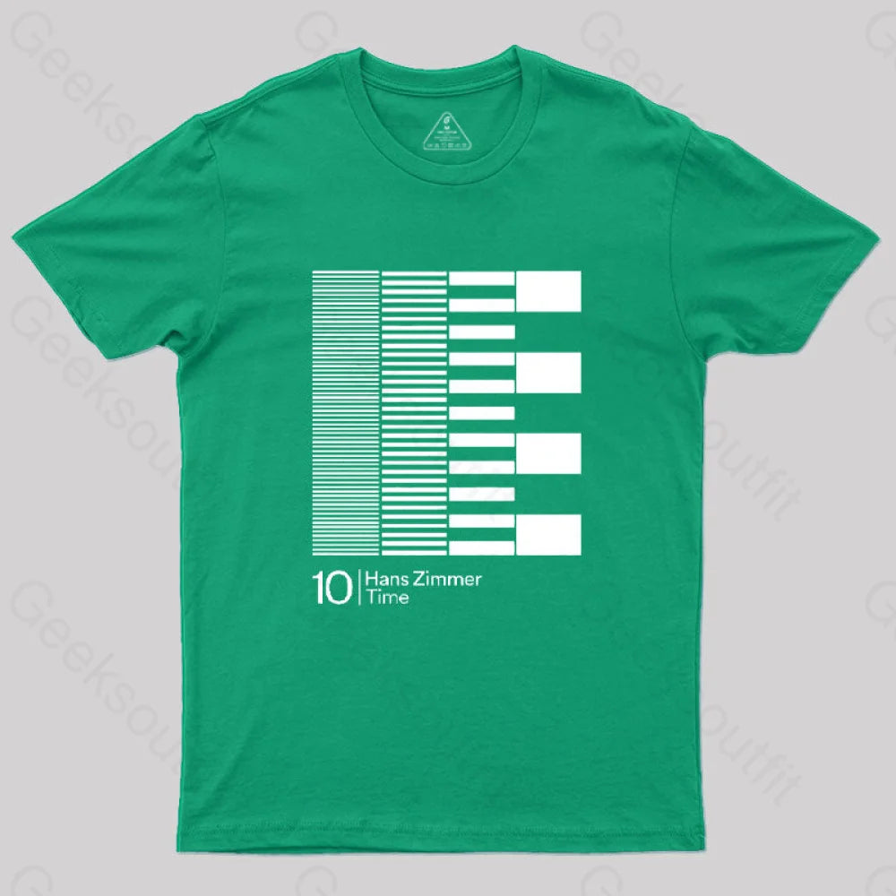 Hans Zimmer Time T-Shirt Green / S