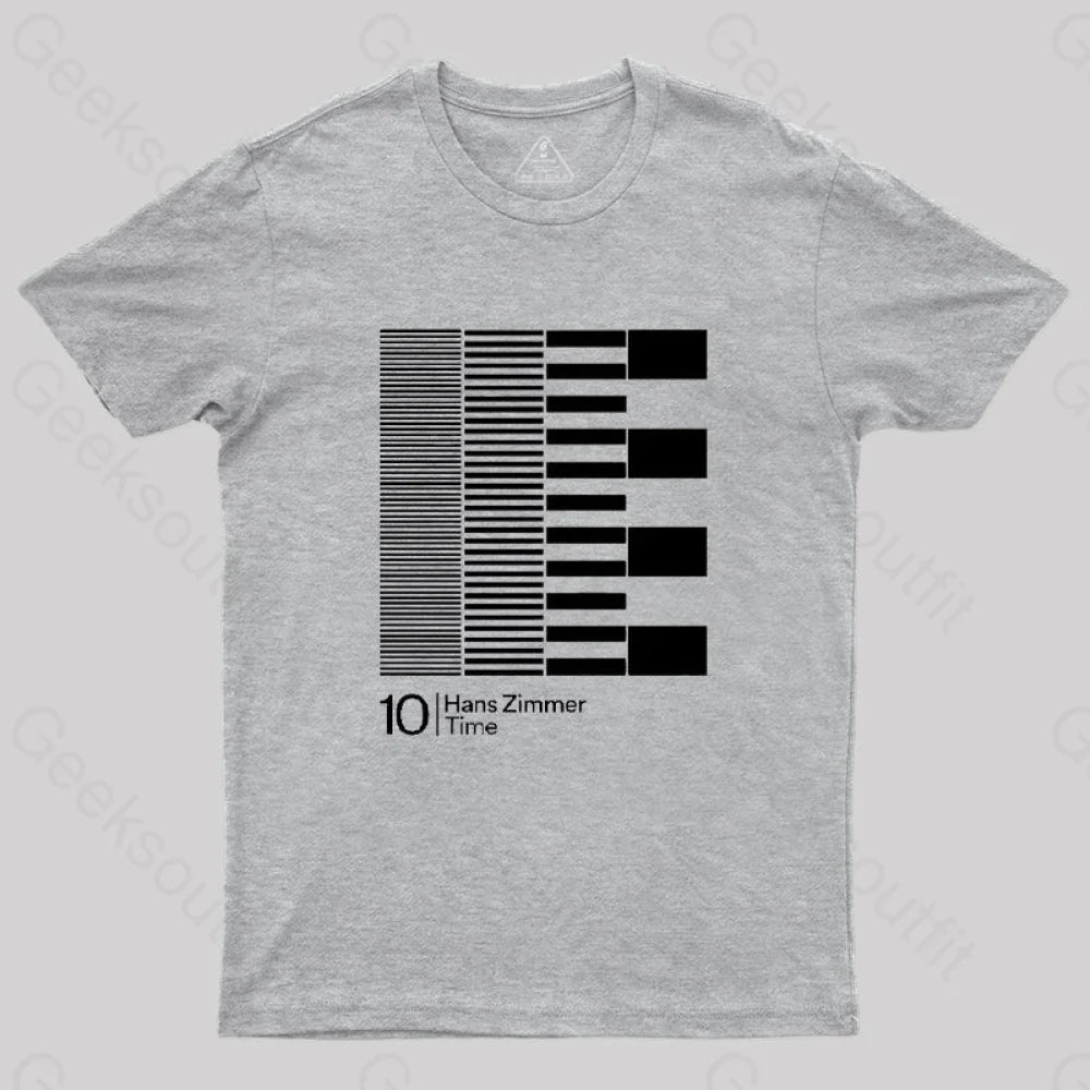 Hans Zimmer Time T-Shirt Grey / S