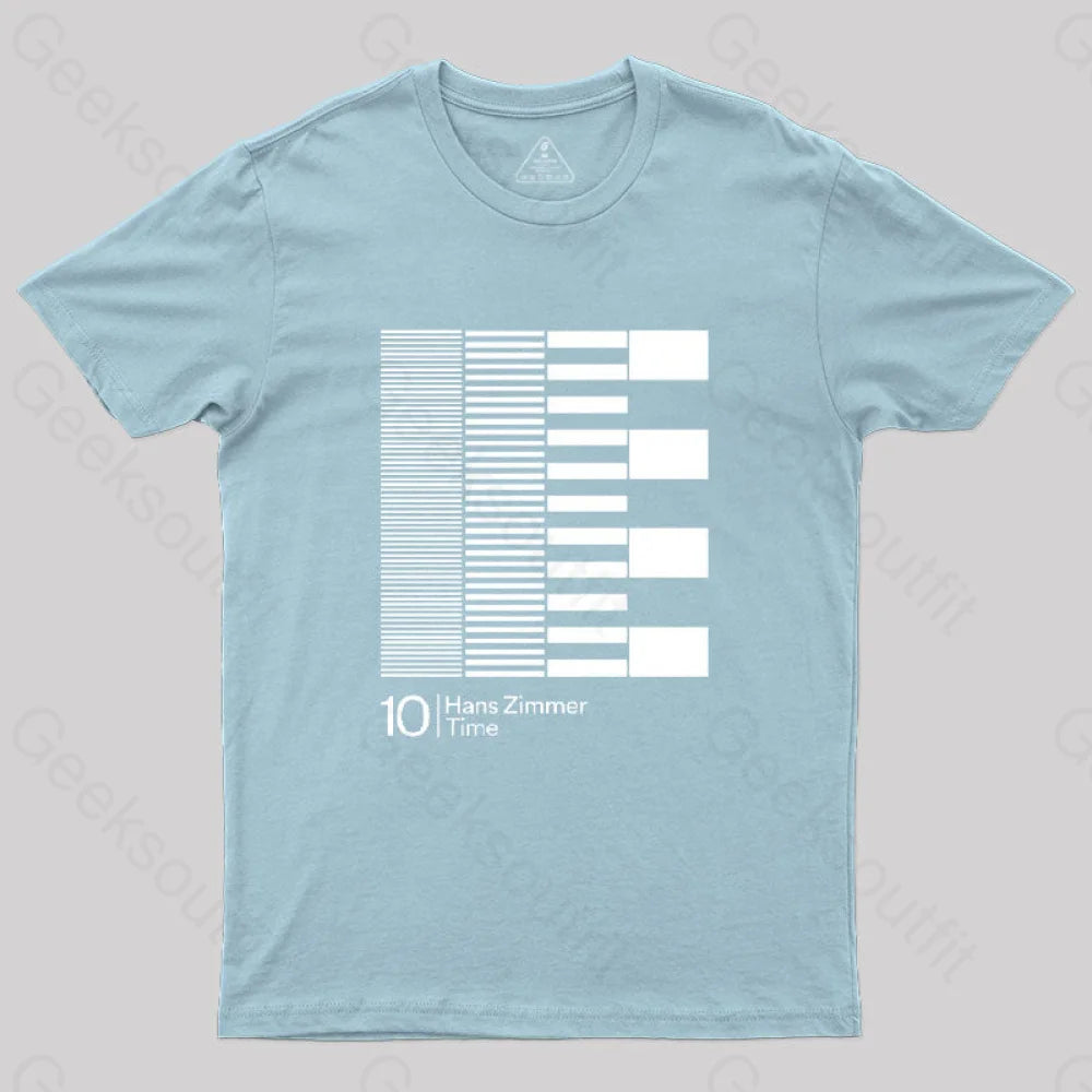 Hans Zimmer Time T-Shirt Light Blue / S