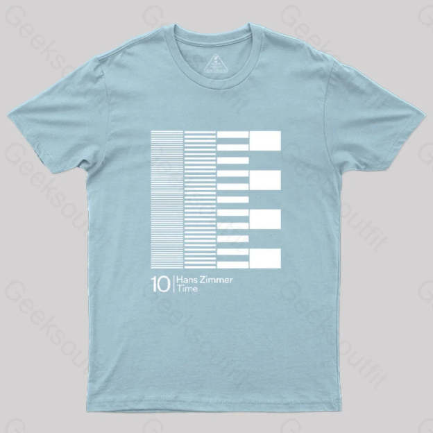 Hans Zimmer Time T-Shirt Light Blue / S