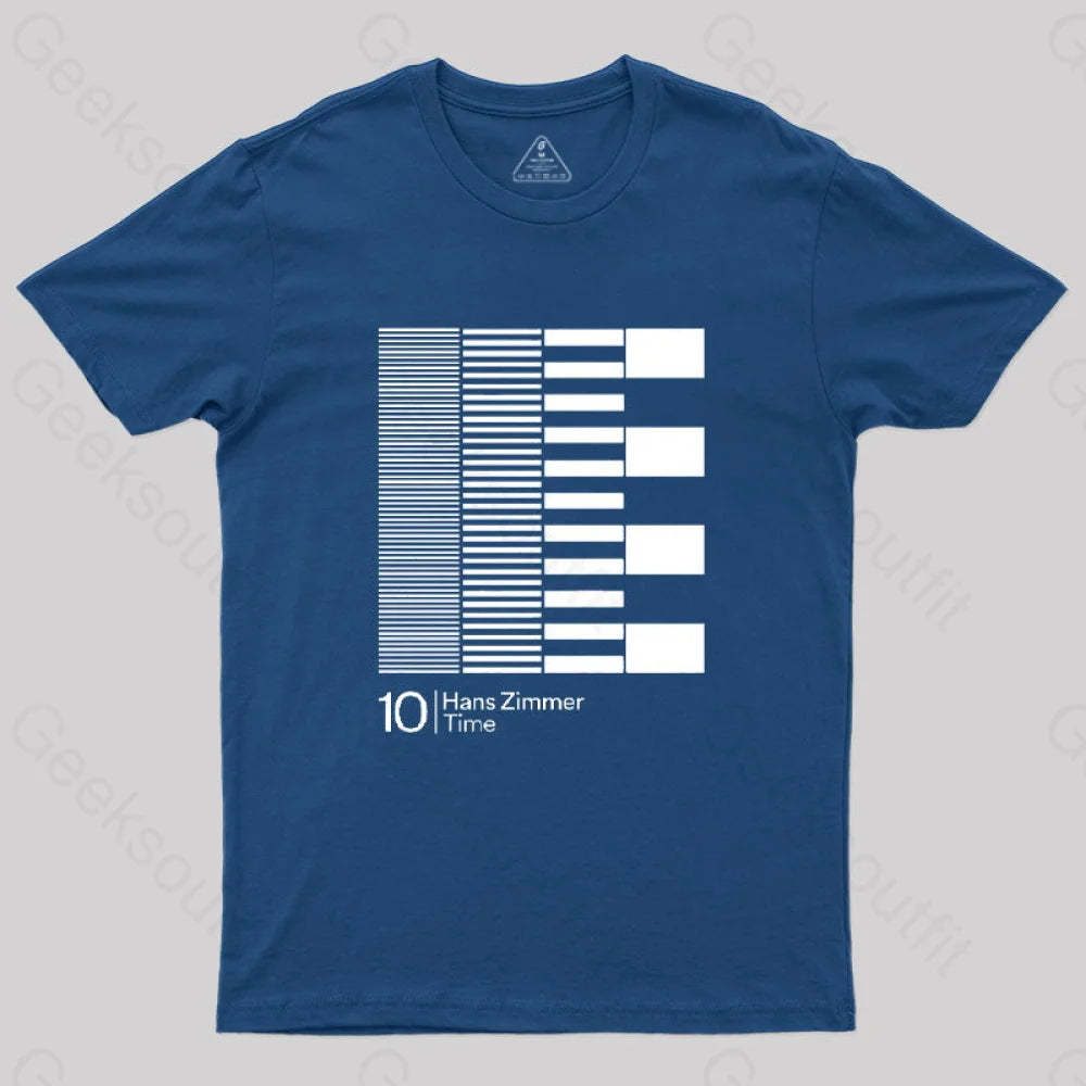 Hans Zimmer Time T-Shirt Navy / S