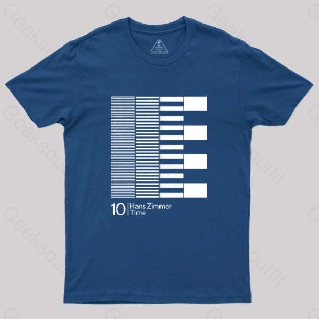 Hans Zimmer Time T-Shirt Navy / S