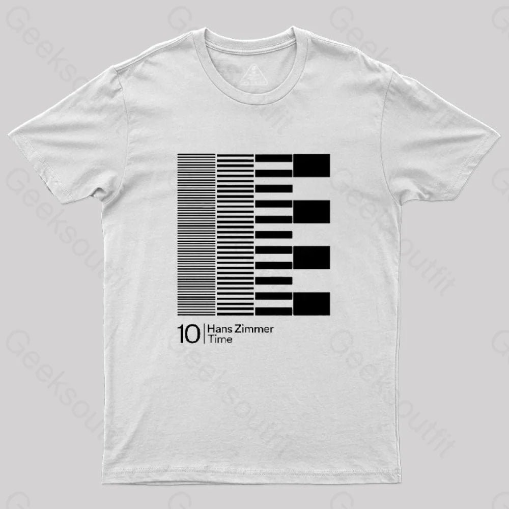 Hans Zimmer Time T-Shirt White / S