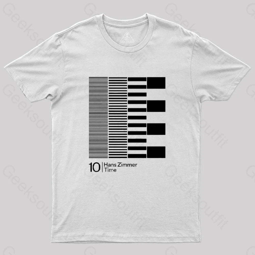 Hans Zimmer Time T-Shirt White / S