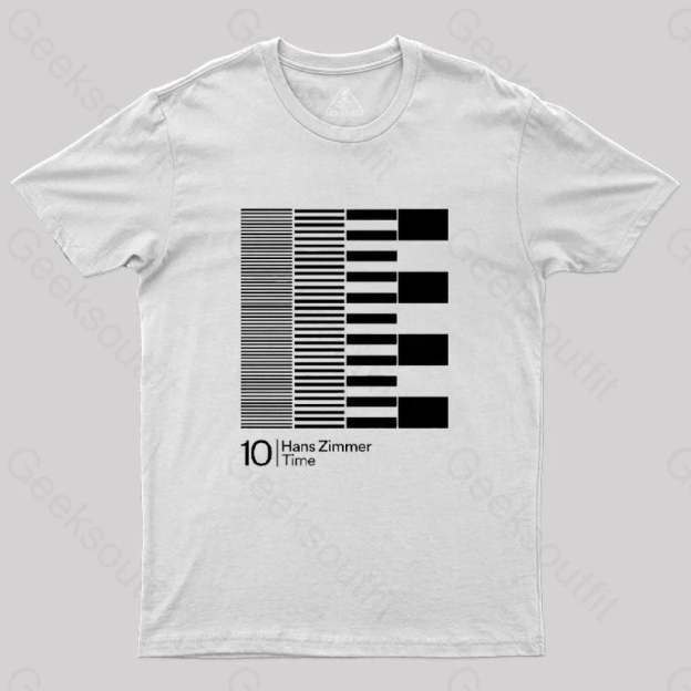 Hans Zimmer Time T-Shirt White / S