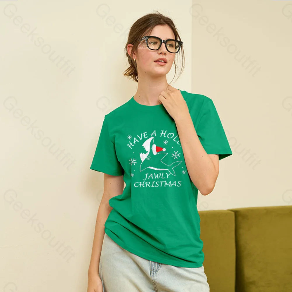 Have A Holly Jawly Christmas Geek T-Shirt