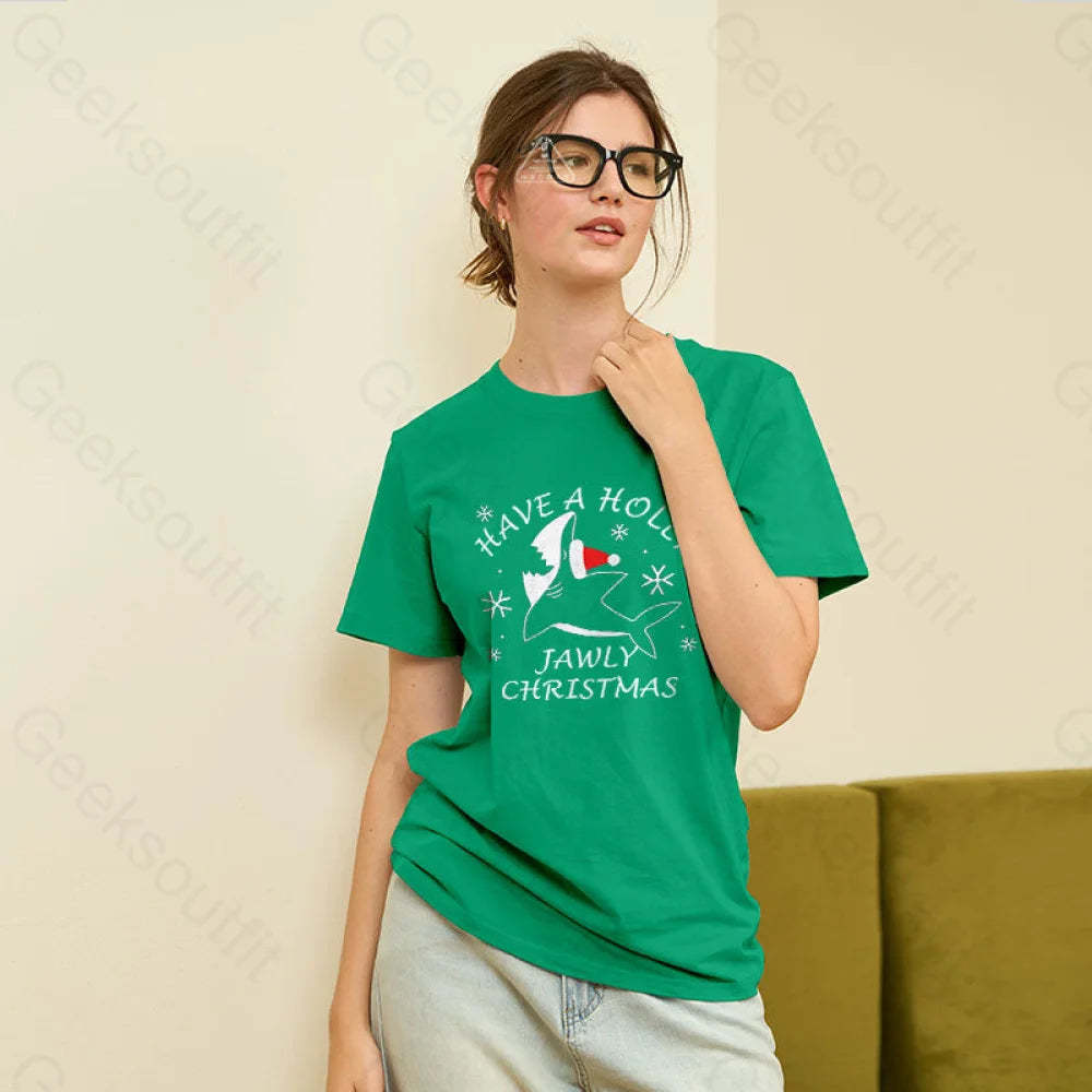 Have A Holly Jawly Christmas Geek T-Shirt
