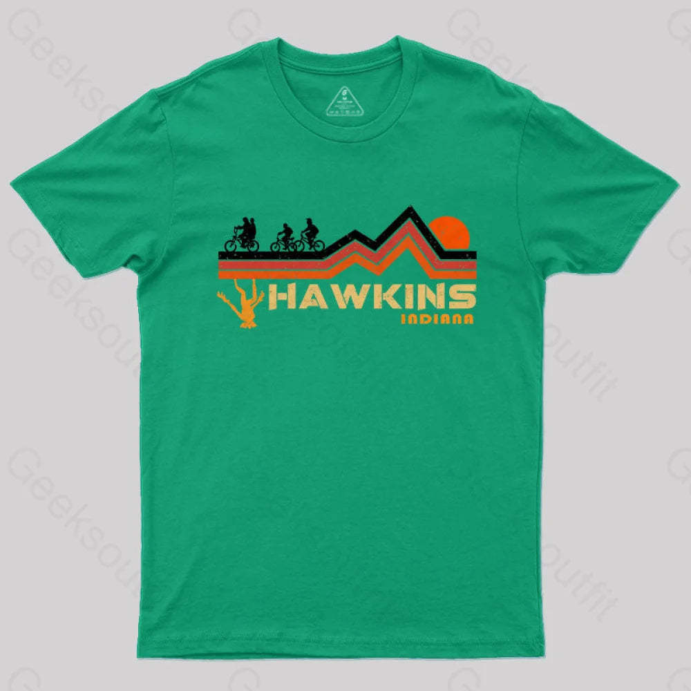Hawkins T-Shirt Green / S Yc