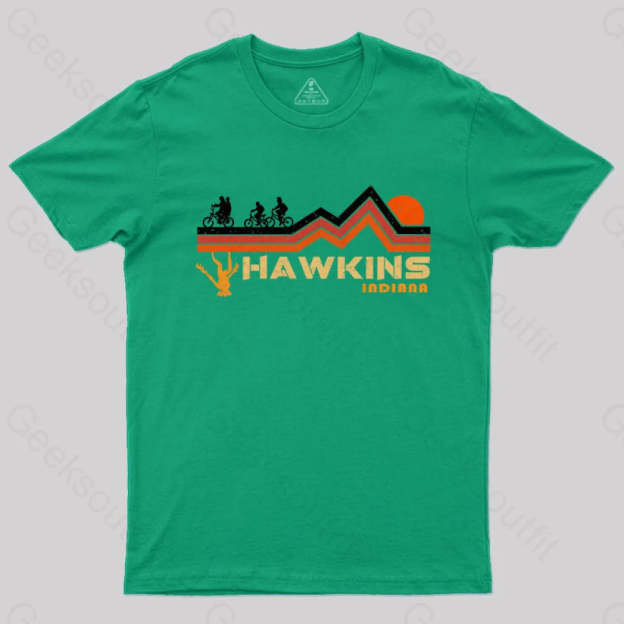 Hawkins T-Shirt Green / S Yc