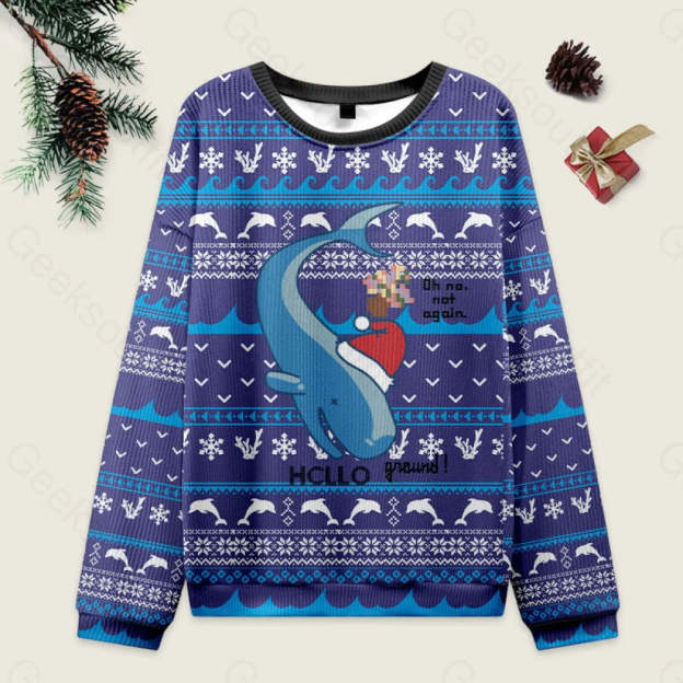 Hcllo Ugly Christmas Sweater Men??s Style-S