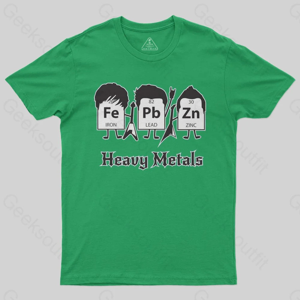 Heavy Metals T-Shirt - Geeksoutfit