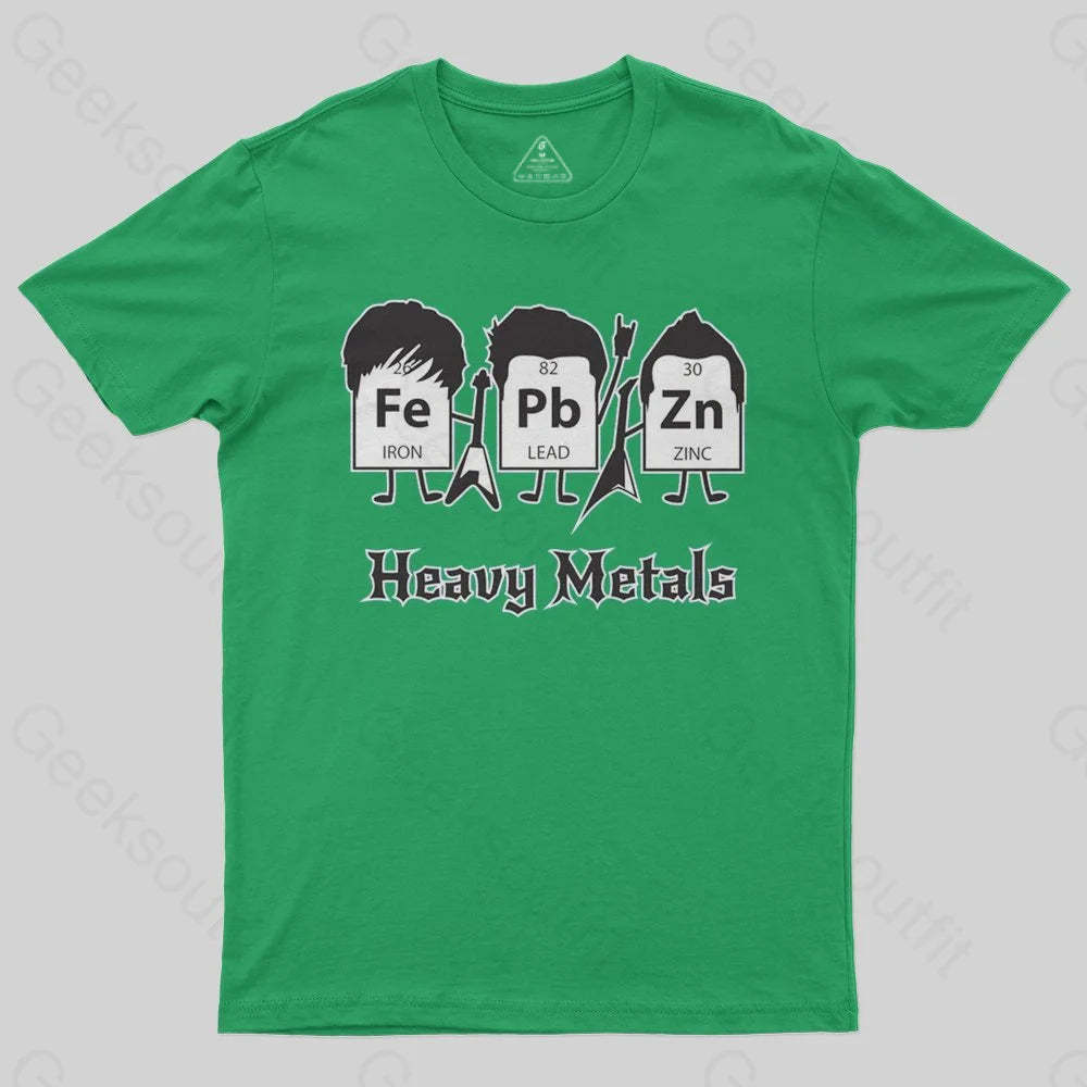 Heavy Metals T-Shirt - Geeksoutfit