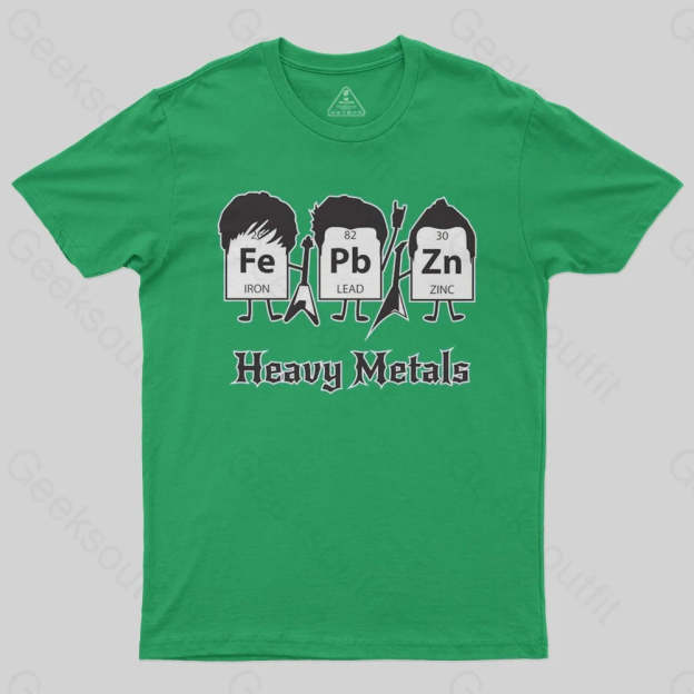 Heavy Metals T-Shirt - Geeksoutfit