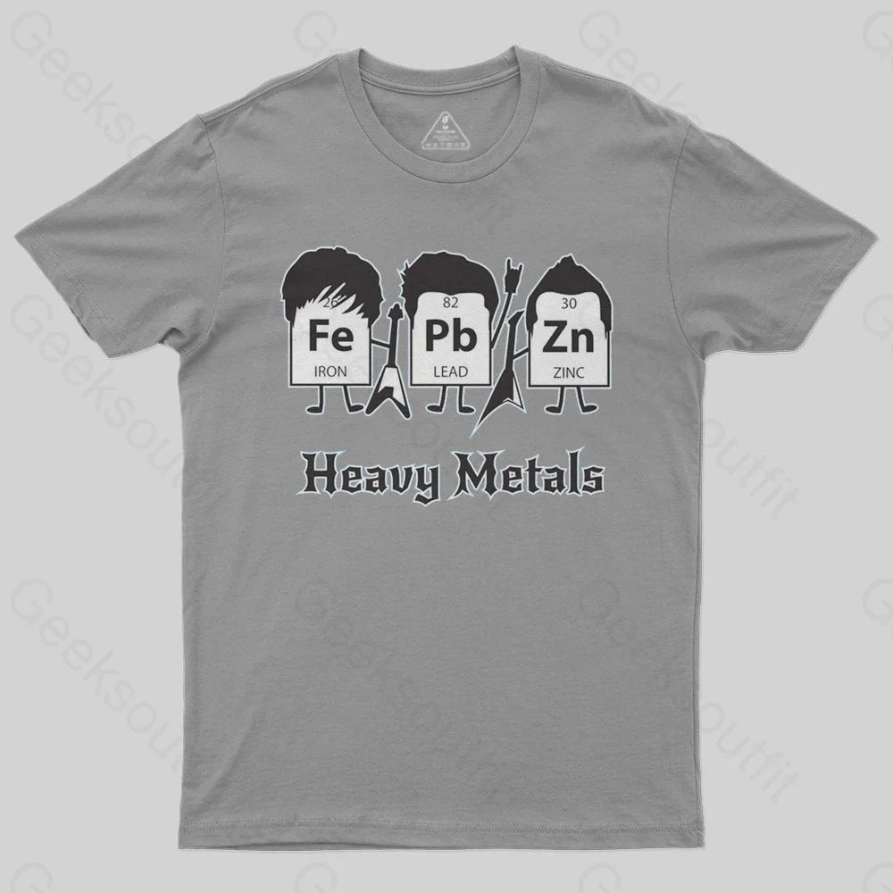Heavy Metals T-Shirt - Geeksoutfit