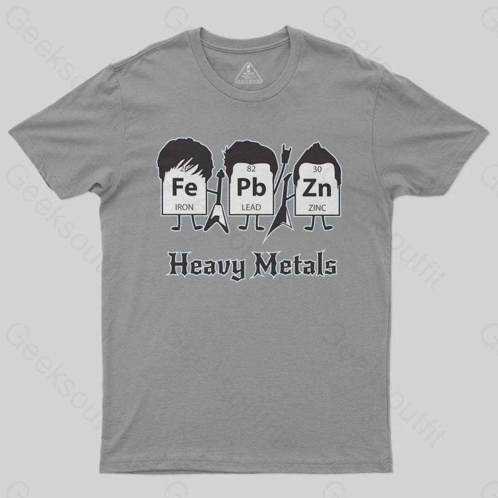 Heavy Metals T-Shirt - Geeksoutfit