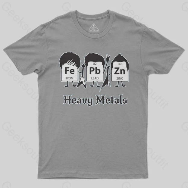 Heavy Metals T-Shirt - Geeksoutfit