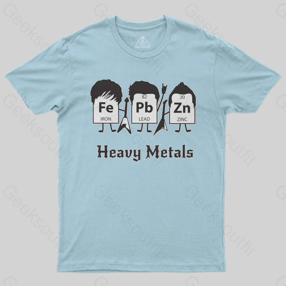 Heavy Metals T-Shirt - Geeksoutfit