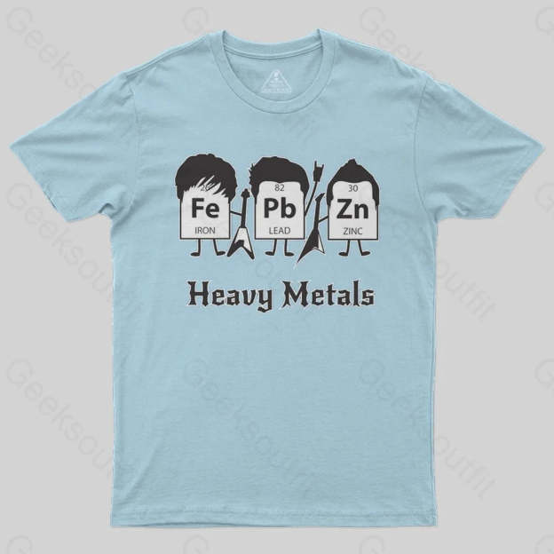 Heavy Metals T-Shirt - Geeksoutfit