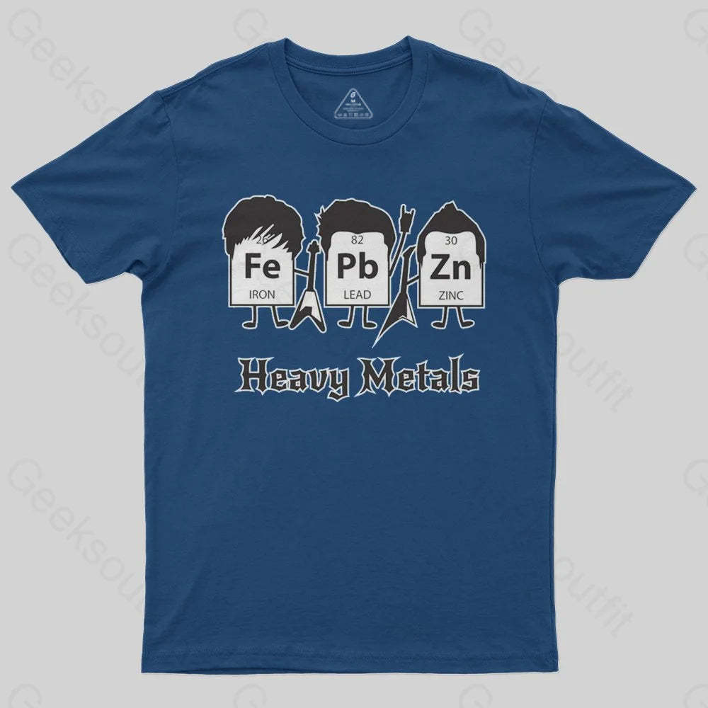Heavy Metals T-Shirt - Geeksoutfit
