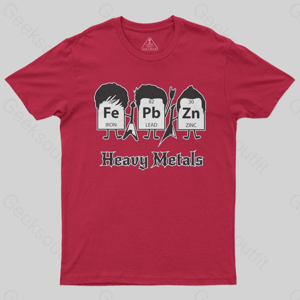 Heavy Metals T-Shirt - Geeksoutfit