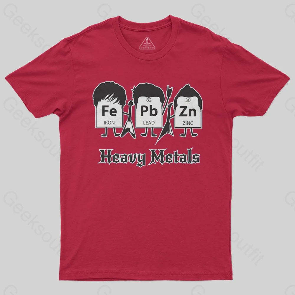 Heavy Metals T-Shirt - Geeksoutfit