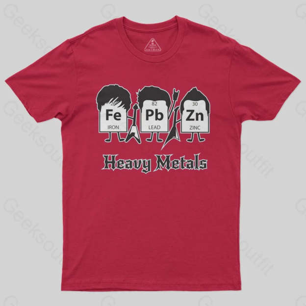 Heavy Metals T-Shirt - Geeksoutfit