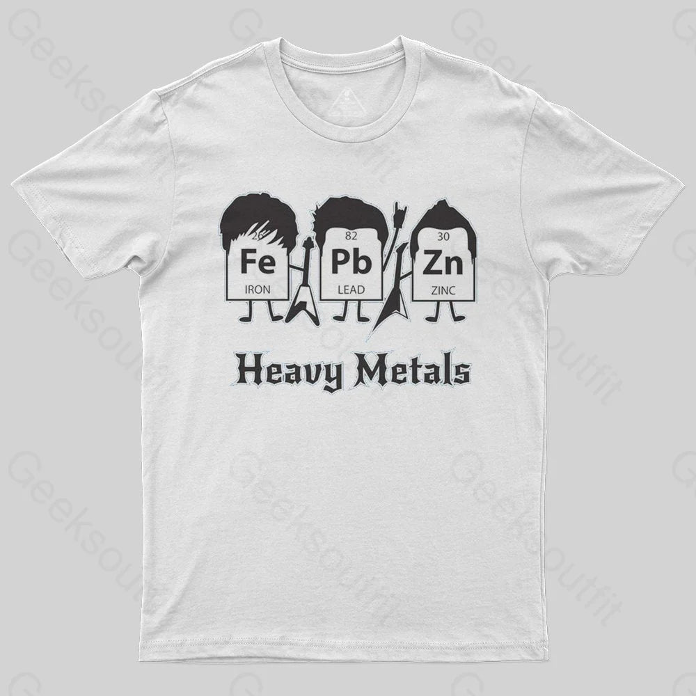 Heavy Metals T-Shirt - Geeksoutfit