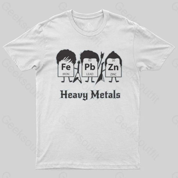 Heavy Metals T-Shirt - Geeksoutfit