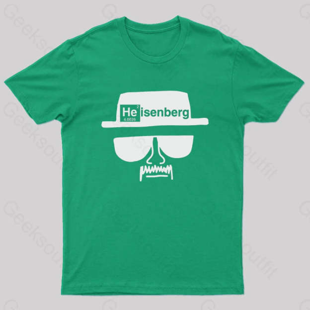 Heisenberg Hat Nerd T-Shirt Green / S