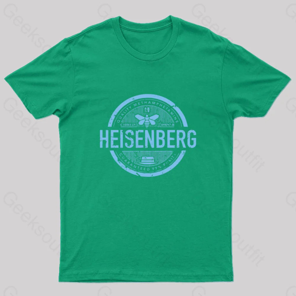Heisenberg Quality Geek T-Shirt Green / S