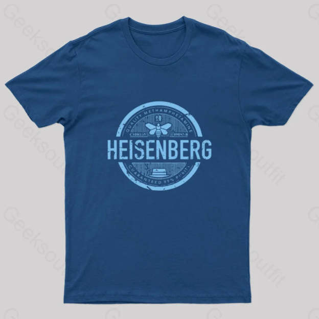 Heisenberg Quality Geek T-Shirt Navy / S
