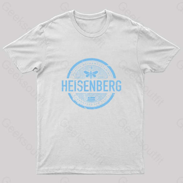 Heisenberg Quality Geek T-Shirt White / S