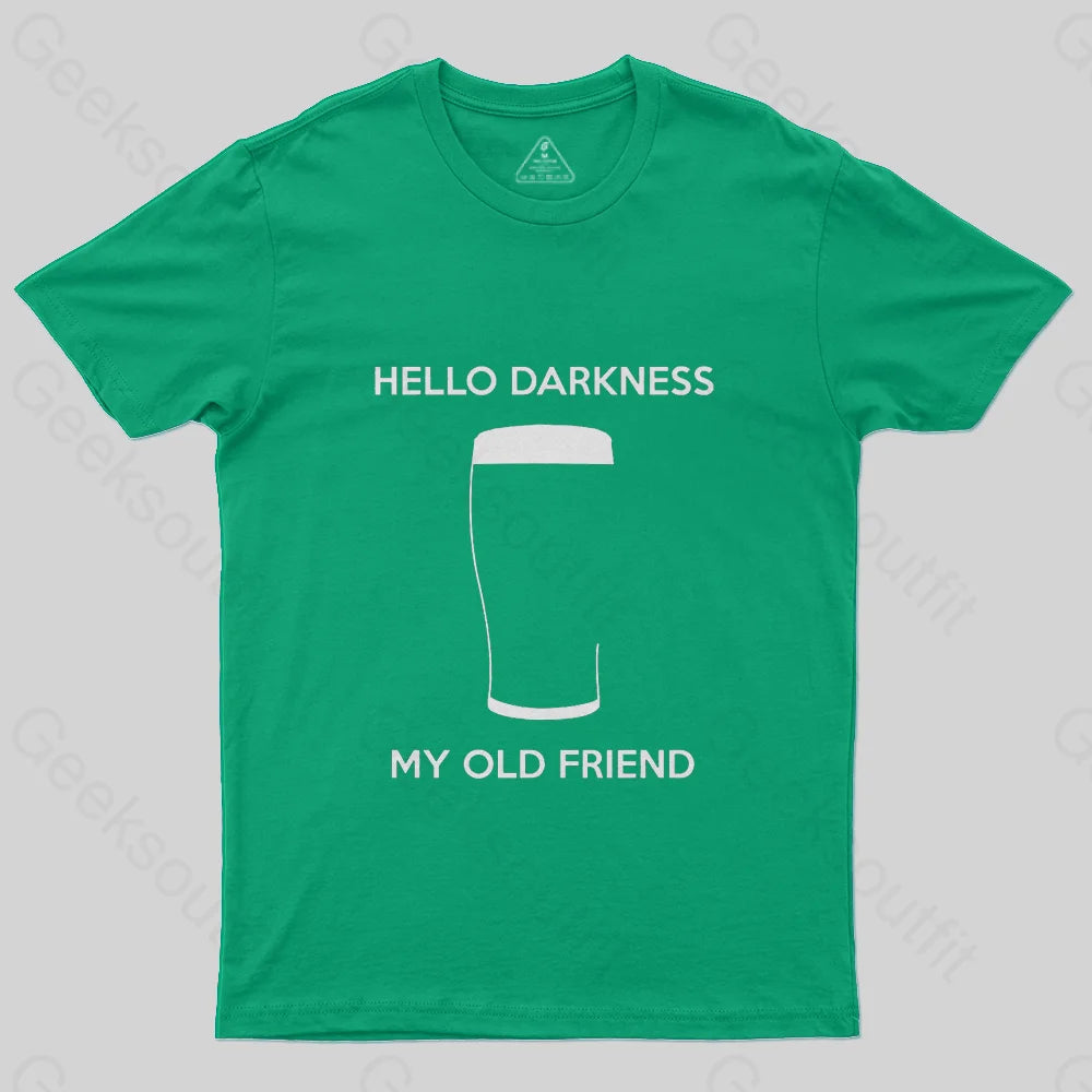 Hello Darkness My Old Friend T-Shirt-Geeksoutfit-funny,geek,music,t-shirt