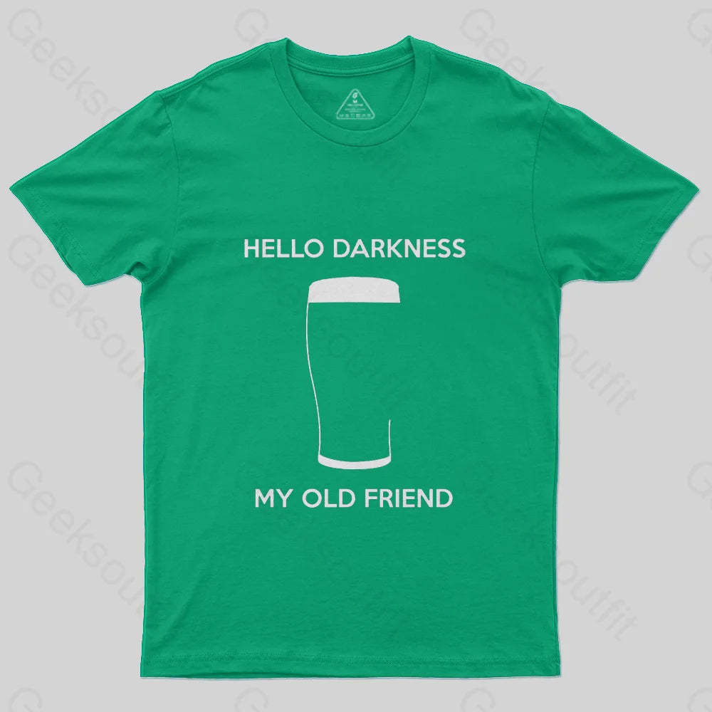 Hello Darkness My Old Friend T-Shirt-Geeksoutfit-funny,geek,music,t-shirt
