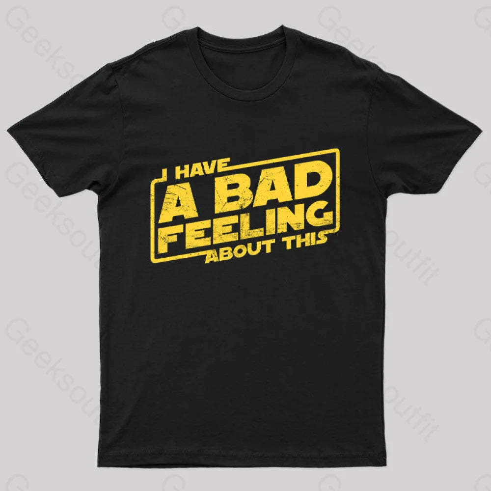 Here We Go Again Nerd T-Shirt Black / S