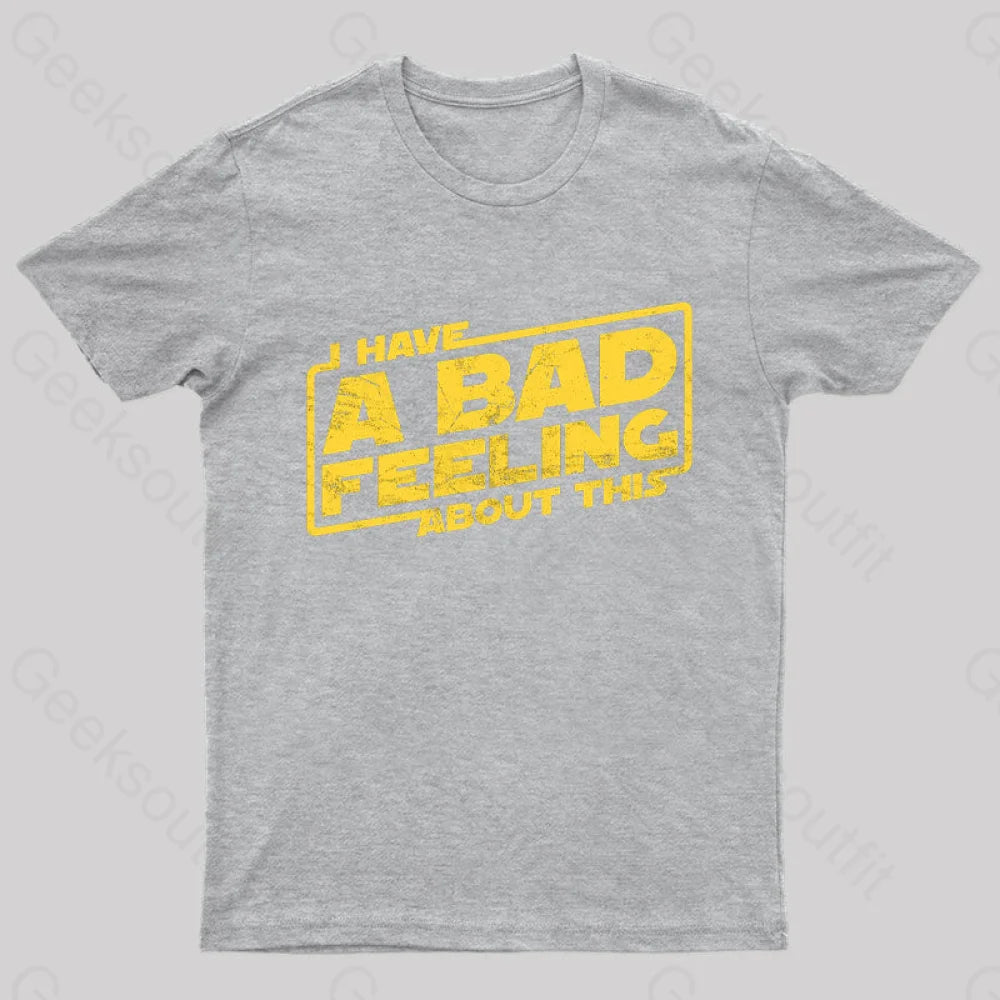 Here We Go Again Nerd T-Shirt Grey / S