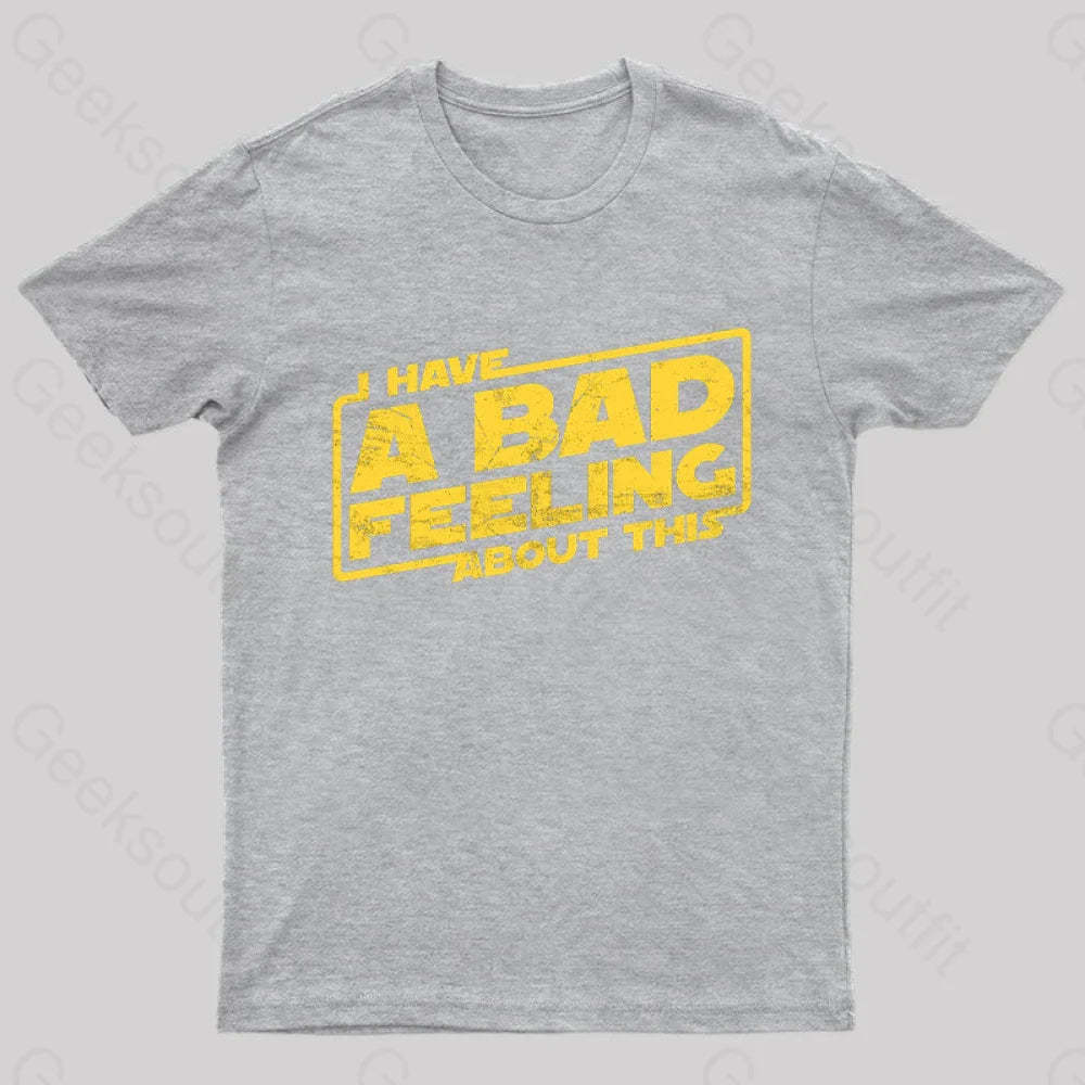 Here We Go Again Nerd T-Shirt Grey / S