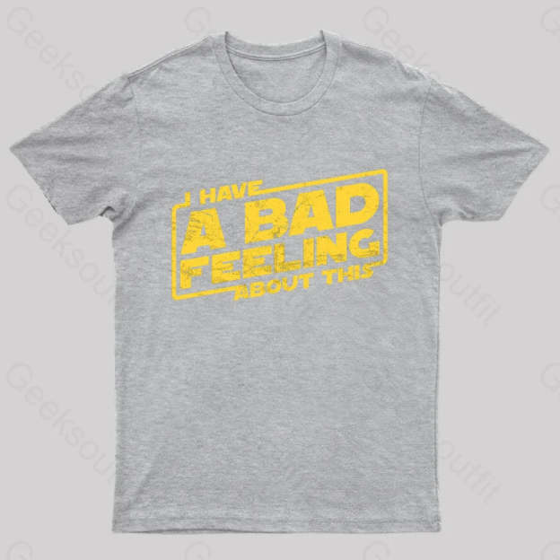 Here We Go Again Nerd T-Shirt Grey / S