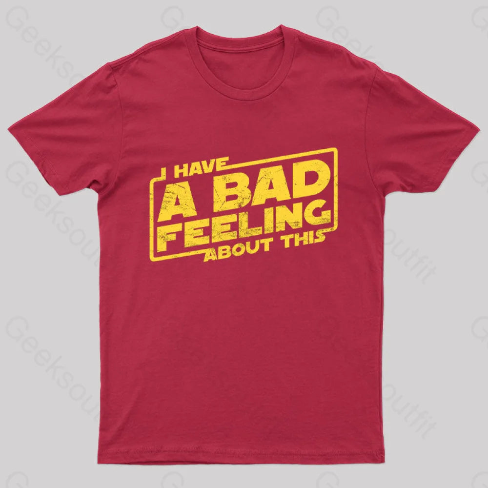 Here We Go Again Nerd T-Shirt Red / S