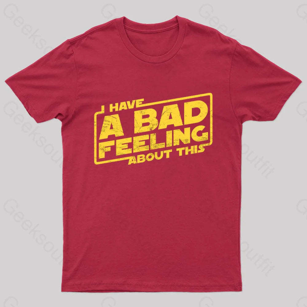 Here We Go Again Nerd T-Shirt Red / S